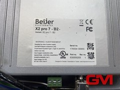 Beijer Display X2 Pro 7 – B2 HMI Panel 630000205 Rev. 1 + Control Unit
