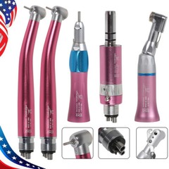 Pieza de Mano Dental Estilo NSK Alta Baja Velocidad 4H / 2H Kit Turbina de Aire