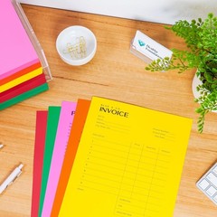 Mega Collection Colored Paper, 8 ½ x 11, 24 lb/89 gsm, “Retro” 5-Color Assort…