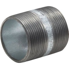(3)-Anvil 1-1/2 In. x 2 In. Welded Steel Galvanized Nipple, Plumbing 8700154001