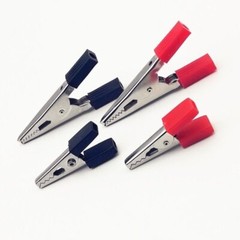 10pcs Small/Large Crocodile Clips Battery Connector Electrical Test DIY