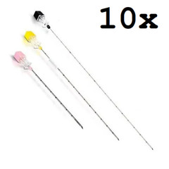 Chiba Needle Sterile (Size 18G/20G/21G/22G/23G) 10Cm to 25Cm (Choose) Lot of 10