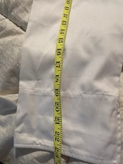 Chef Works Coat Mens 2XL XXL White Long Sleeves