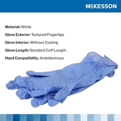 McKesson Confiderm Nitrile Exam Glove – 180 per Box