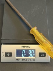 Ampco or Berylco Beryllium Copper Slotted Screwdriver 15.75” Non Sparking USA