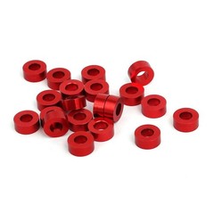 M3 x Thickness 0.25-3mm CNC Aluminum Flat Washers Gaskets For Screws Tool Kits