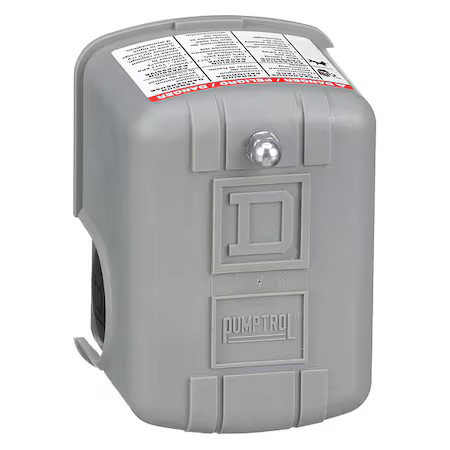 Telemecanique Sensors 9013Frg42j36 Pressure Switch, Standard/Reverse, Dpst, 1