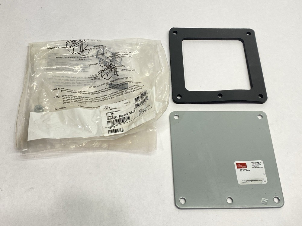 Hoffman F44LSAG Sealing Plate Kit 90-Degree Angle Lay-in 4″ X 4″ 18470