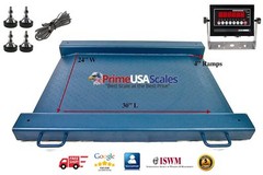 Floor Scale Drum Scale Wheel Chair Scale 1,000 lb Legal for Trade Portable NTEP