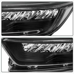 LED Headlight Assembly for 2017-2022 Honda CRV Black Clear