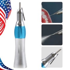 5PCS Dental Surgical Straight Handpiece 1:1 Nose Cone With External water spray