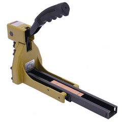 Carton Stapler w/100 Staples for Sealed Boxes, Cartons, Corrugated Cardboard