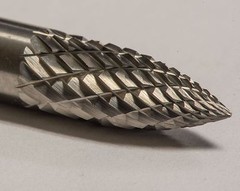 SG1D Tree Shape Tungsten Carbide Burr Bur Cutting Tool Die Grinder Bit 1/4″