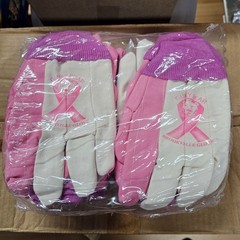 1 Doz Pairs Gurly Bear Work Gloves Brookville Glove Pink One Size New Free Ship