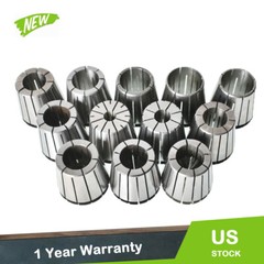 ER40 12Pcs Spring Collets Size 1/8 3/16 1/4 5/16 3/8 1/2 5/8 3/4 1 1-1/16 1-1/8
