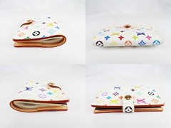Louis Vuitton Monogram Multicolor Carnet De Val M92653 Compact Notebook Cover