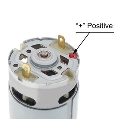 High Speed 25000RPM Micro Motor 12 Teeth RS550 DC Motor For Electric Drill US
