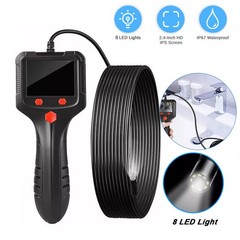 HD1080P Industrial Endoscope Camera IP67 8mm Lens Pipe Sewer Inspection Camera