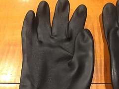 Neoprene Furniture Stripping Gloves 12 pair NS-450 -16″ SZ-7 Chemical Resistant