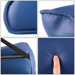 Dental Chair Accessories Memory Foam Headrest & Lumbar Support Pillows Dark Blue