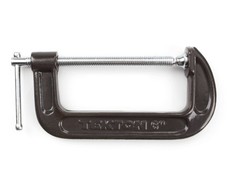 TEKTON 6 Inch Malleable Iron C-Clamp | 4027 6 in., Not Specified