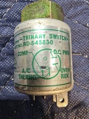 Red Dot Trinary Pressure Switch Normally Open RD-5-4583-0 RD545830
