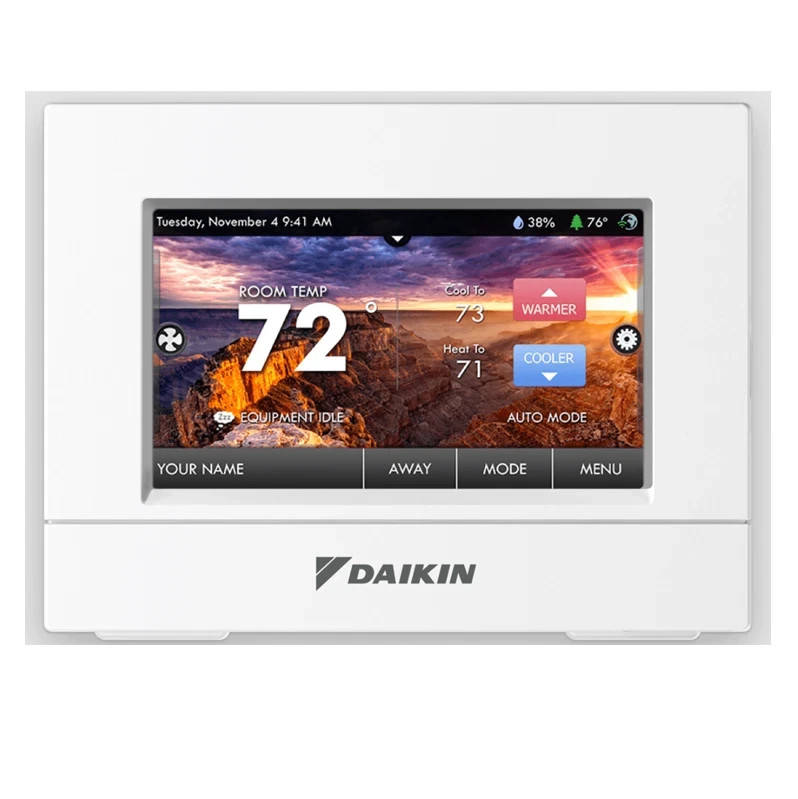 Daikin Commercial DT4273C 4H/2C Touchscreen Thermostat Wi-Fi Humidification WF1
