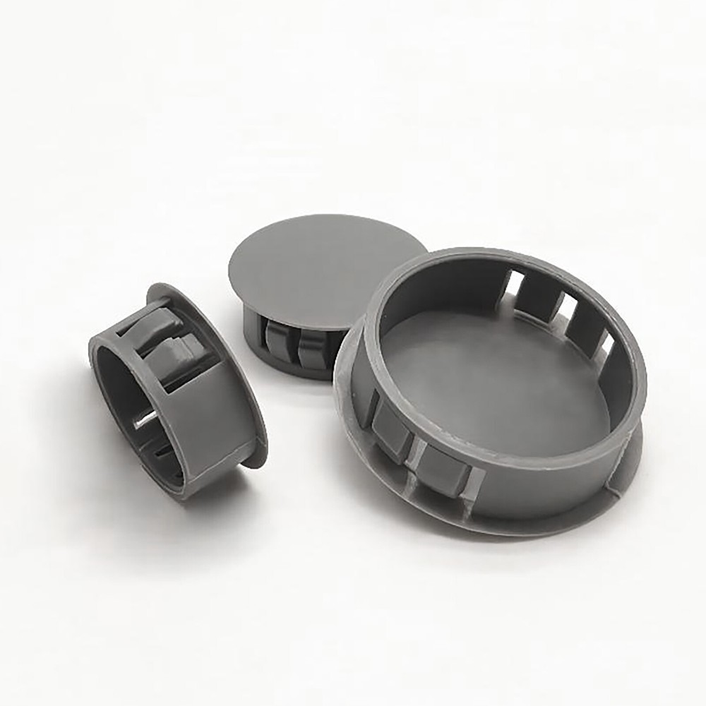 5mm to 60mm Round Plastic Grey Blanking End Caps Tube Pipe Inserts Plugs Bungs
