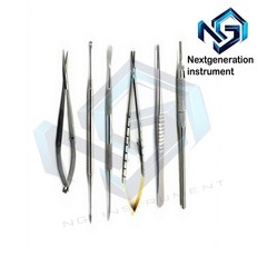 Dental Micro Periodontal Surgery Instruments Kit with Sterilization Cassette
