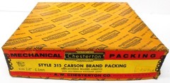 CHESTERTON STYLE 315 CARSON BRAND PACKING 1/4″ 6.4mm 3 LB BOX