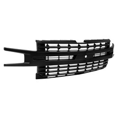 Front Grille for 2019-2022 Silverado 1500 Painted Black
