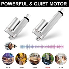2″-18″ Stroke 1000N/1500N Heavy Duty DC12V Electric Linear Actuator Putter Motor