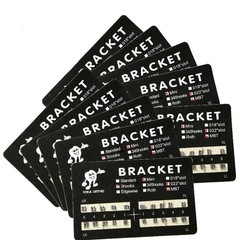 1pack Dental Orthodontic Brackets Braces Metal Monoblock （20Pcs/pack）