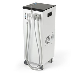 Dental Mobile Suction Unit System Negative Pressure Pump High Volume GS-M300