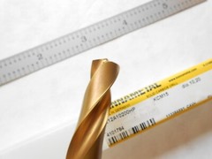 NEW KENNAMETAL 8XD 10.20MM CUT DIA. X 94MM FL X 141MM L CARBIDE COOL THRU DRILL
