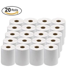 20 Rolls 4×6 Direct Thermal Shipping Labels – 250 per roll – 5000 labels