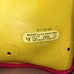 NOVAX RUBBER INSULATING SLEEVES 199–2 – LARGE TYPE 1 CLASS 2 B CURVED ELBOW