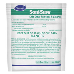90234 Sani-Sure Soft Serve Sanitizer & Cleaner, for Shake, Slush, Yogurt Machine