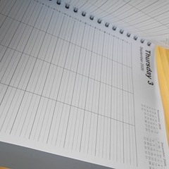 Staples 2026 4 Person DailyPlanner, Gray Dec 2025 Jan 2027, 8 x 11 In ST12935-26