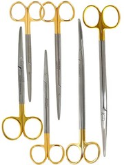 Premium German T/C Metzenbaum Dissecting Scissors Straight & Curved Tungsten Car