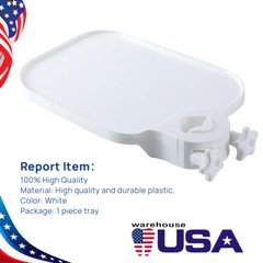 Dental Universal Utility Tray Plastic Post Mounted Tray Table Unit Chair Supply