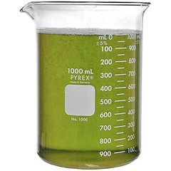 1000ml Glass Beaker, Griffin Low Form, Graduated, PYREX 1000-1L (Single)