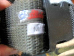 Duty Belt Black Ballistic Nylon Medium” NOS by DeSantis