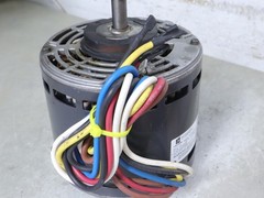 EMERSON K55HXDJM-7081 Furnace Blower Motor 1/3HP 1075RPM 4SPD 115V D340126P02