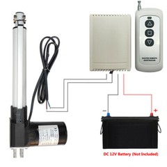 Electric Linear Actuator Motor 12V 6000N 1320lb 12″~ 40″ Heavy Duty Waterproof