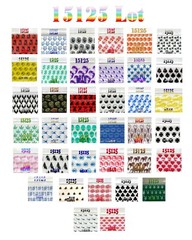 100 15125 LOT Apple Zip Baggies 1.5×1.25″ Mini Bags Dolphins Cones Bulldogs+