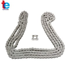 #40SS Stainless Steel Roller Chain x 10 feet+1 Free Connecting Links