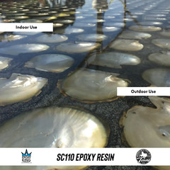 EPOXY RESIN 6 GALLON KIT * CLEAR * UV RESISTANT * LAMINATING * FIBERGLASS * BOAT