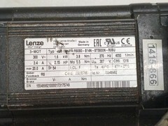 LENZE MCS 09H41-RS0B0-B14N-ST5SOON-ROSU 15548982 SERVO MOTOR 300V 3.4 A 1.6 KW