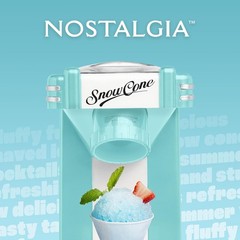 Compact Retro Shaved Ice Maker – Ice Treats in Minutes, No Assembly Required